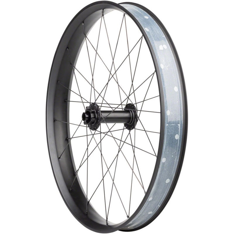 Alex CF-1 Carbon Bear Pawl Front Wheel – 26 Fat 15 x 150mm 6-Bolt BLK
