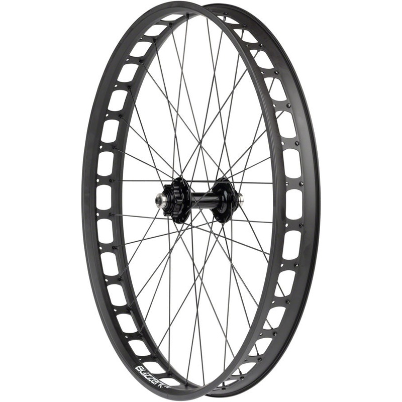 Blizzerk Front Wheel – 26 QR x 135mm Pugsley 6-Bolt 32H BLK