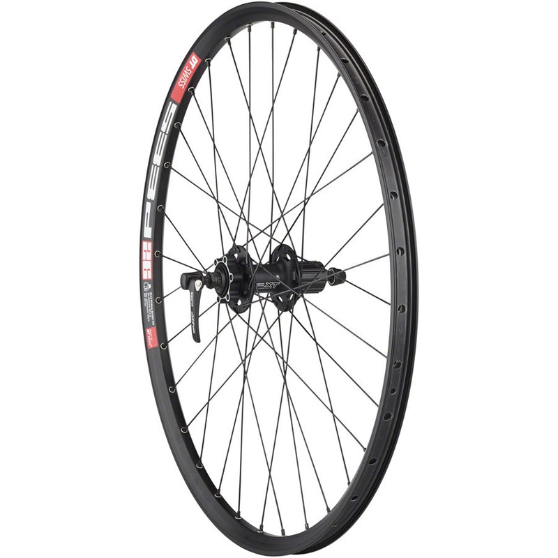 Deore XT M756/DT 533d Rear Wheel – 26 QR x 135mm 6-Bolt HG 10 BLK