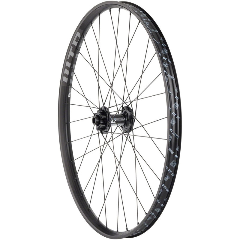 DT 370 / WTB KOM i29 Front Wheel – 27.5 15 x 110mm 6-Bolt BLK