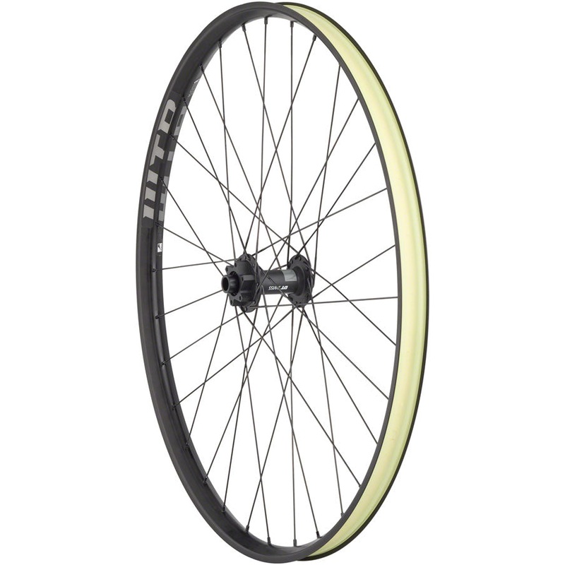 DT 370 / WTB KOM i30 Front Wheel – 29 15 x 110mm 6-Bolt BLK
