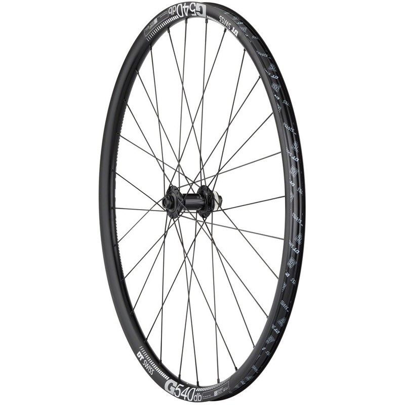 Shimano Tiagra/DT G540 Front Wheel – 700c 12 x 100mm Center-Lock BLK