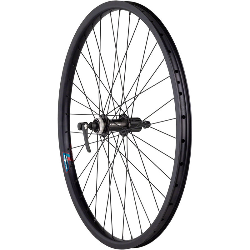Value HD Series Disc Rear Wheel – 26 QR x 135mm Center-Lock HG 10 BLK
