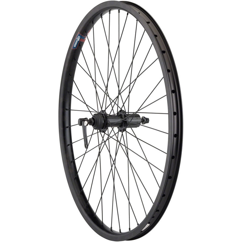 Value HD Series Rear Wheel – 26 QR x 135mm Center-Lock Disc / Rim Brake HG 10 BLK