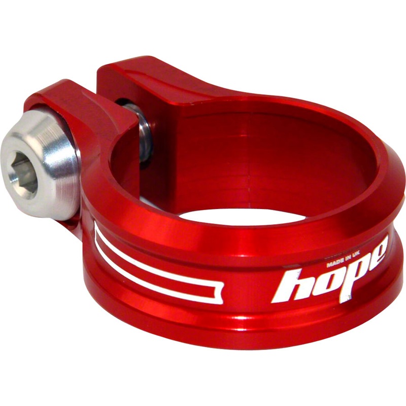 Bolt Seat Clamp 34.9mm Red