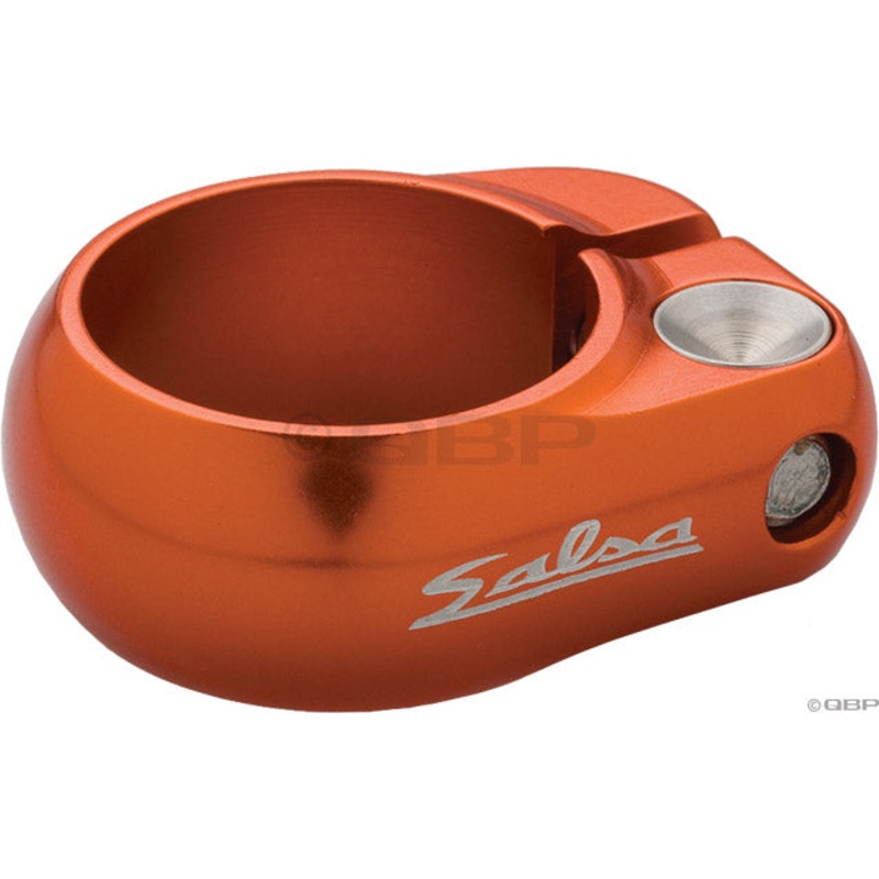 Lip-Lock Seatpost Clamp – 36.4mm Bolt-On Orange