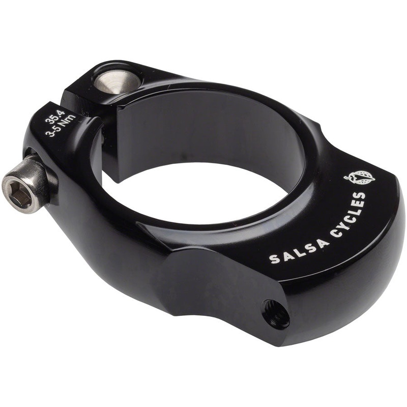 Rack-Lock Seatpost Clamp – 35.4mm Bolt-On Black