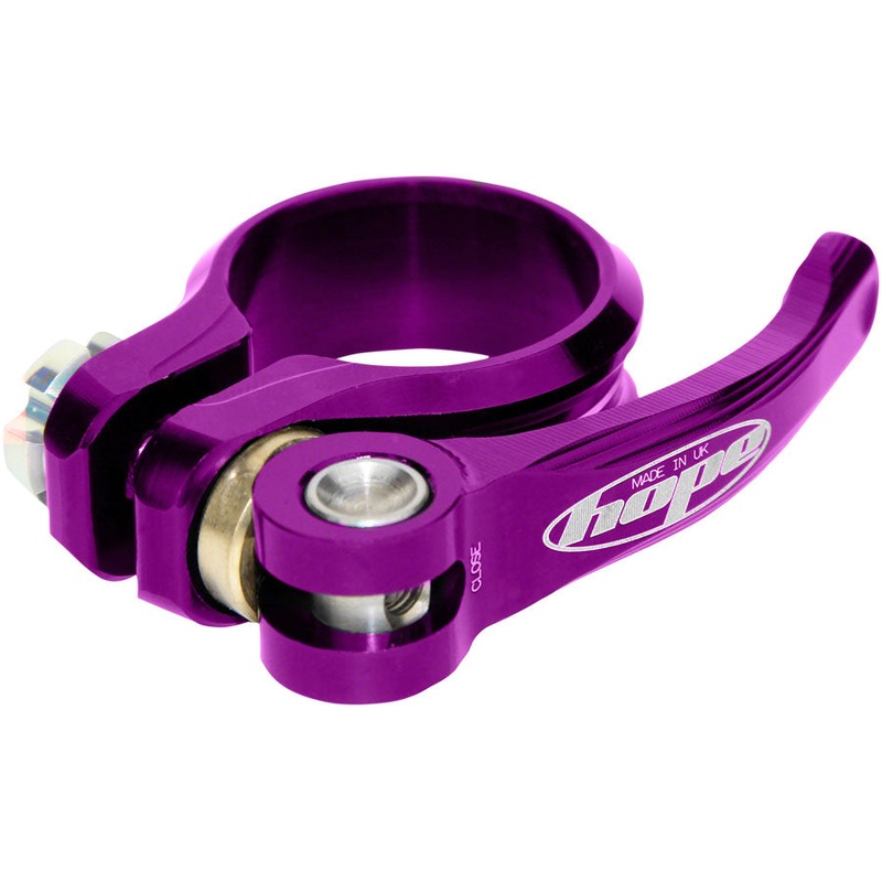 Seat Seatpost Clamp – 34.9mm Purple QR