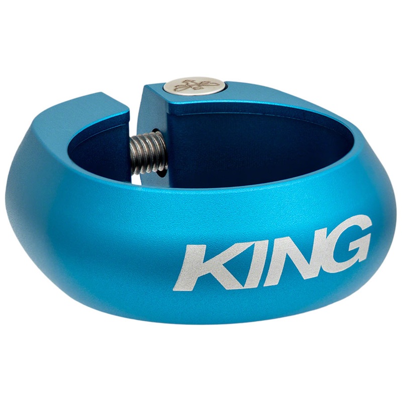 Seatpost Clamp – 34.9mm Matte Turquoise