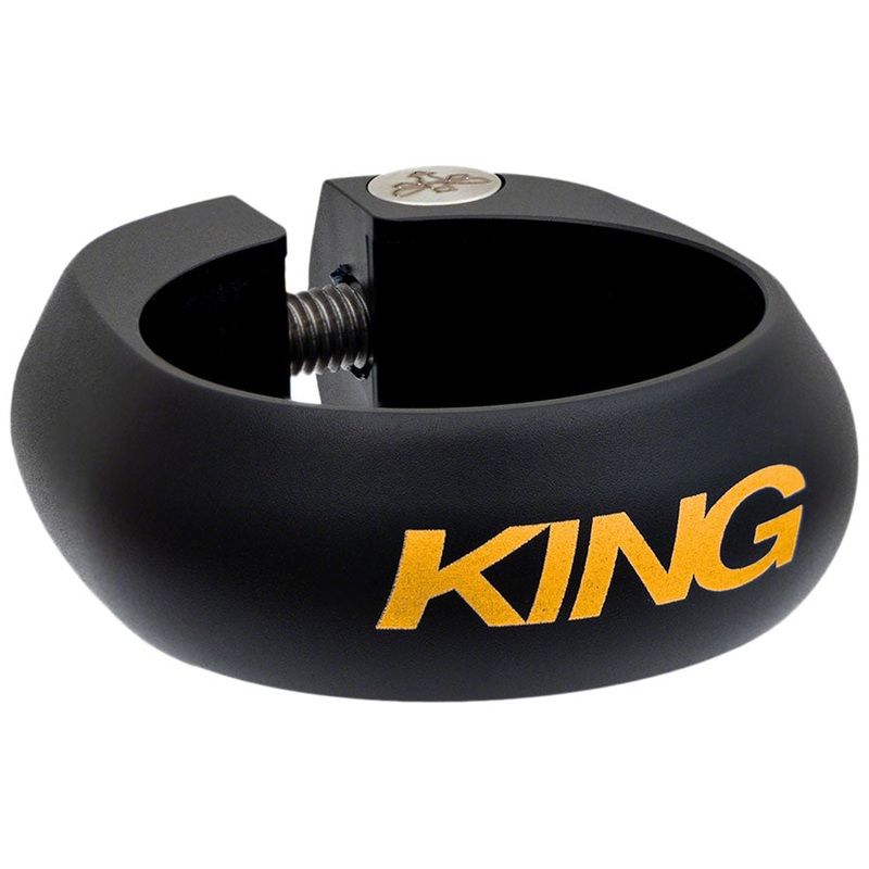 Seatpost Clamp – 34.9mm Two Tone Black/Gold