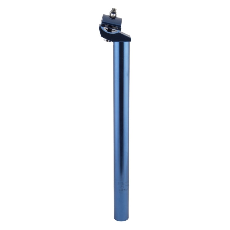 Alloy Anodized Seatpost  25.4mm 350mm Blue Alloy 25mm