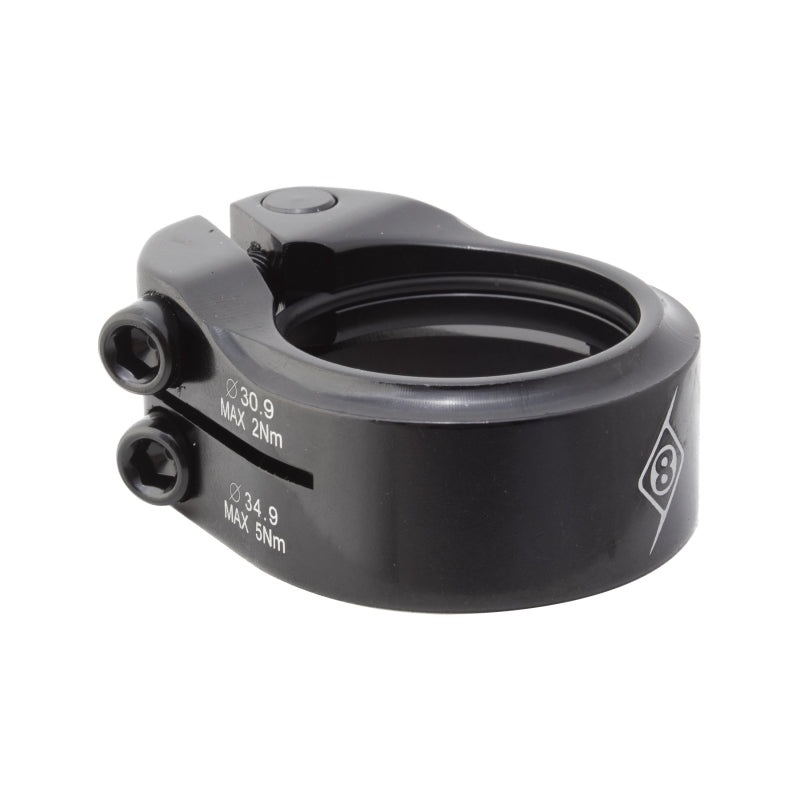 Clampdown Double Seatpost Clamp  34.9 / 30.9 Black AL6061