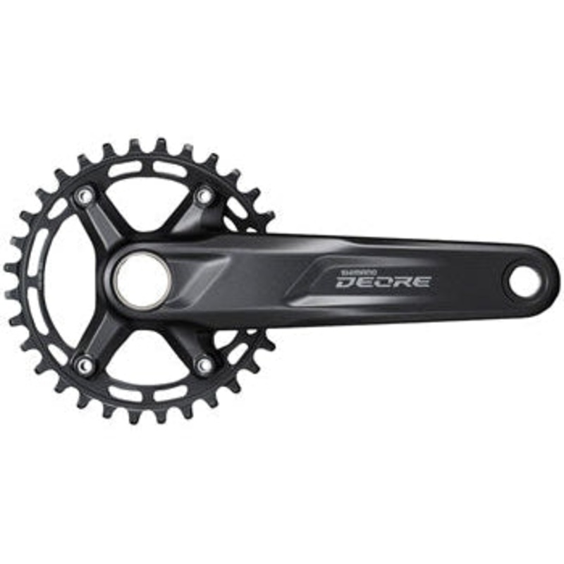 Deore FC-M5100-1 Crankset – 170mm 10/11-Speed 32t 96 BCD Hollowtech II Spindle Interface BLK