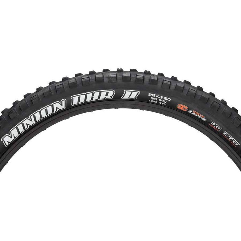 Minion DHR II Bike Tire: 26 x 2.80, 120tpi, 3C MaxxTerra, EXO, Tubeless Ready