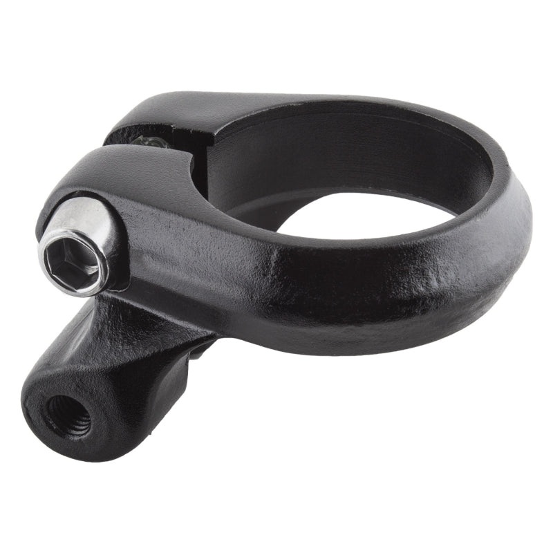 Rack Seat Clamp w/ Rack mount 29.8 Black Aly