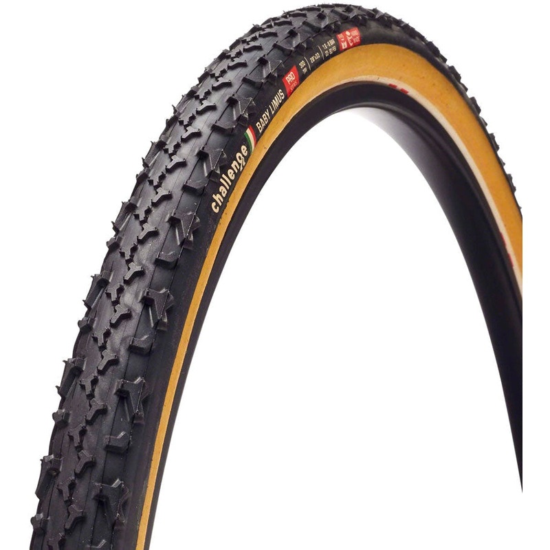 Baby Limus Pro Tire 700x33C Folding Tubular Natural SuperPoly PPS 300TPI Tanwall