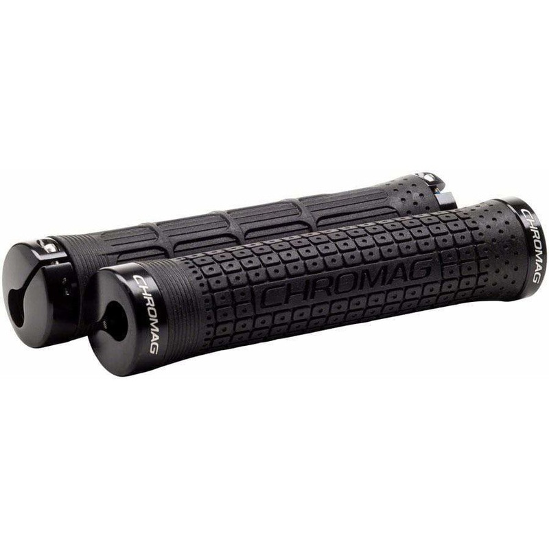 Clutch Bike Handlebar Grips – Black, Lock-On