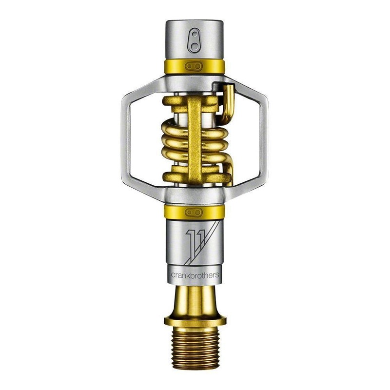 Egg Beater 11 Pedals – Dual Sided Clipless Titanium  9/16 Gold