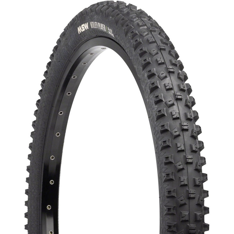 Utility Player Mountain Bike Tire – 20 x 2.25, Black, Folding Wire Bead, 33tpi