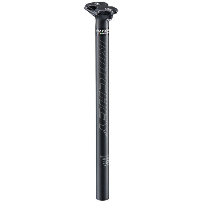 WCS Alloy Trail Zero Post 27.2x400mm Matte Black