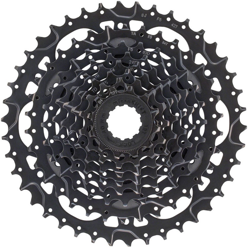 Acolyte Cassette – 8 Speed 12-42t Black ED Coated