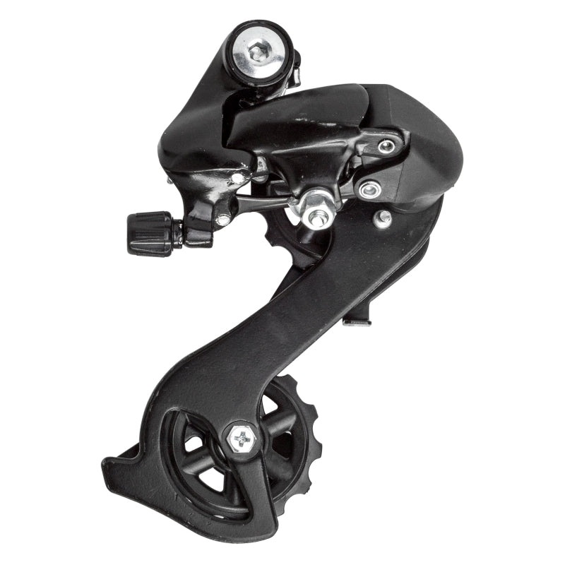 Sport 8 speed black rear derailleur