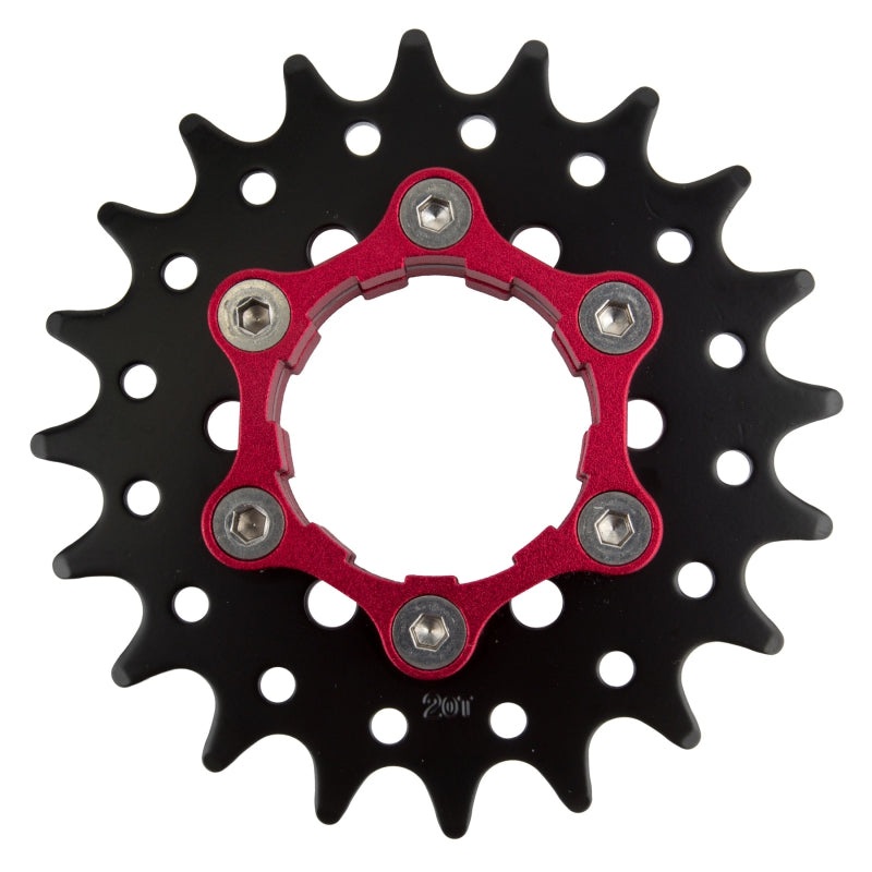 Ultim8 Single Speed Cassette/6-Bolt Disc Cog 20T x 3/32`
