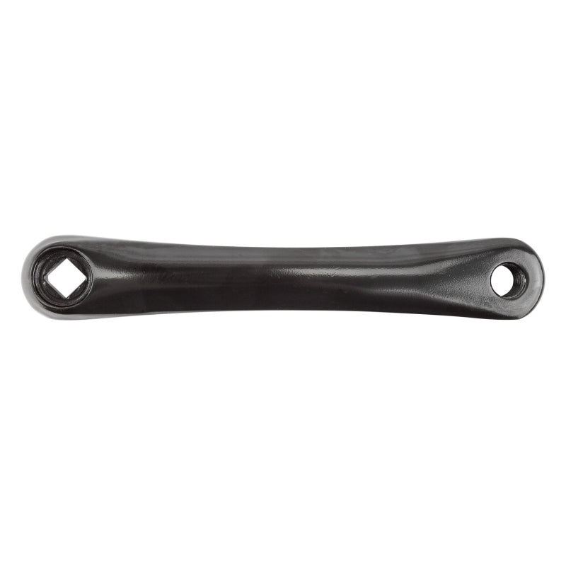 Alloy Left Arm 175mm SQR JIS crankset black