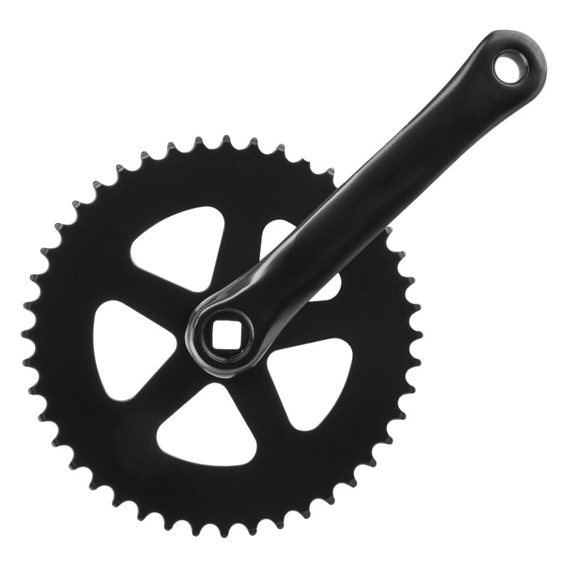 Alloy Single Speed 170×44 (3/32) 113 SQR JIS crankset black
