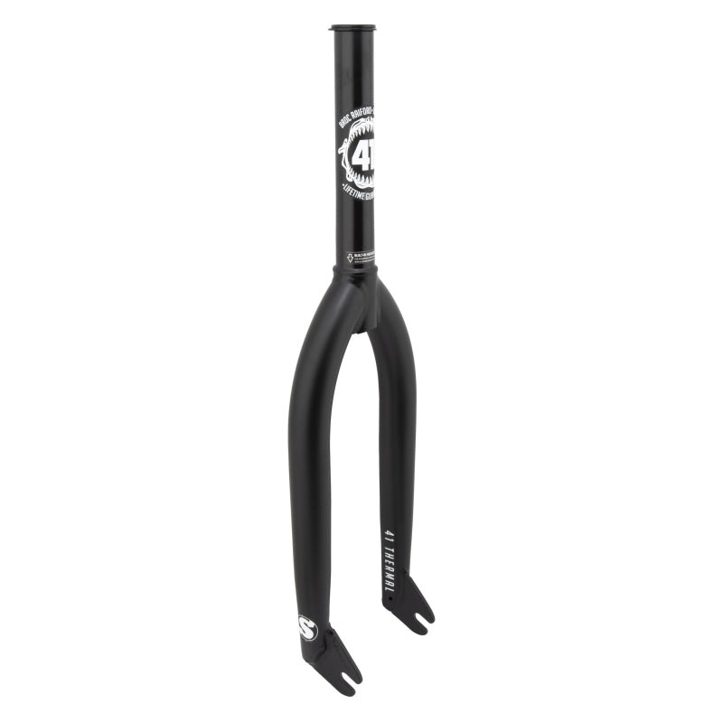 Darkwave BMX 20` Threadless 1-1/8` 165mm None Chromoly Matte Black 28mm