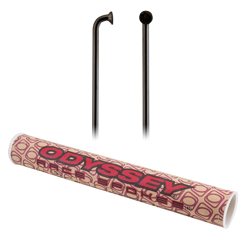 Double Butted Spokes J-Bend 2.0 (14G) 184mm Box of 40 Stainless Steel Black No