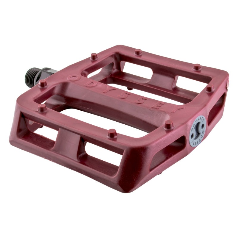 Grandstand V2 PC Pedals – Platform Composite/Plastic 9/16 Maroon