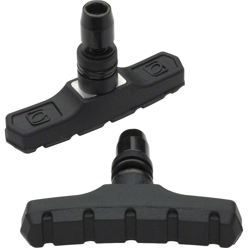 Slim By Four Black Brake Pads Threaded Post