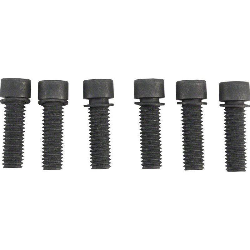Stem Bolt Set 6 Piece Black