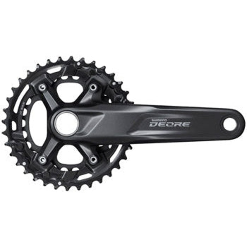 Deore FC-M5100-B2 Crankset – 175mm 11-Speed 36/26t 96/64 BCD Hollowtech II Spindle Interface BLK