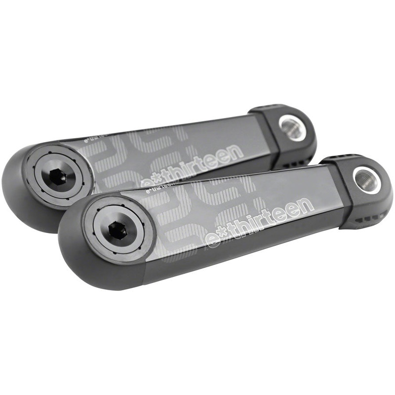 e*spec Race Carbon ebike Crank Arm Set – 160mm Brose S Mag Fazua Ride 50 Self Extractor BLK Carbon Fiber