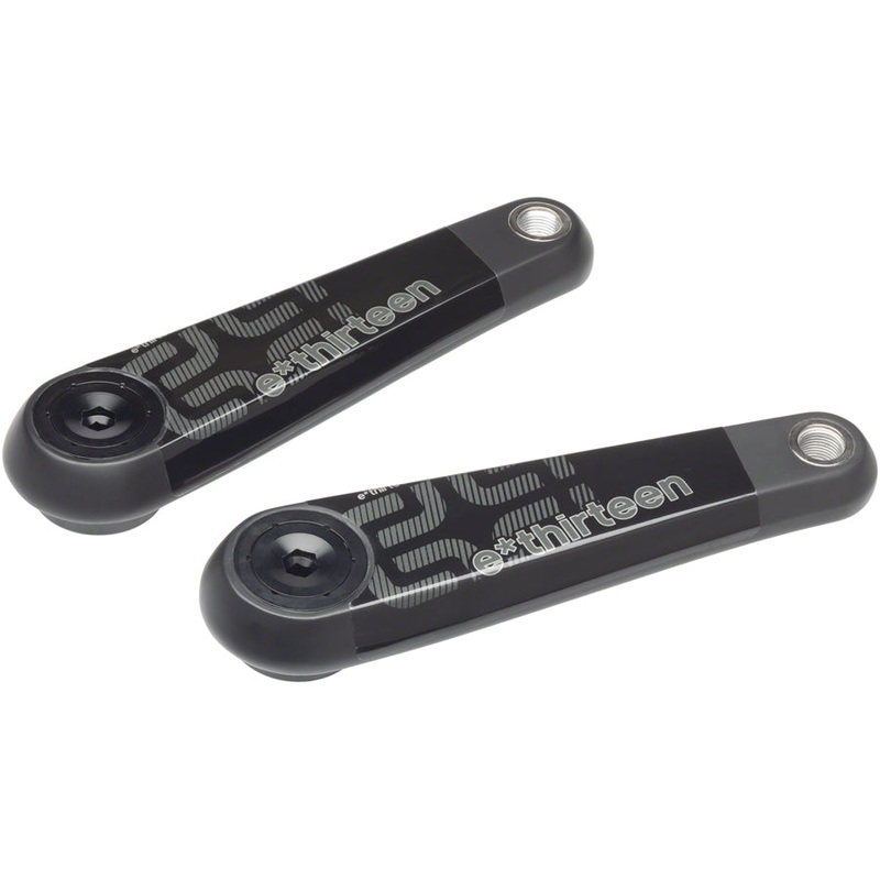 e*spec Race Ebike Carbon Crank Arm Set Self Extractor- 165mm Bosch CX Gen4 Carbon BLK