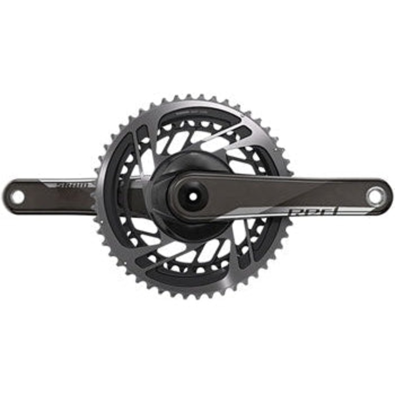 RED AXS Bicycle Crankset – 170mm, 12-Speed, 48/35t, Direct Mount, GXP Spindle Interface, Natural Carbon, D1