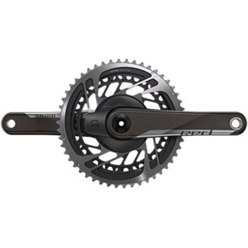 RED AXS Power Meter Bicycle Crankset – 172.5mm, 12-Speed, 48/35t, Direct Mount, DUB Spindle Interface, Natural Carbon, D1