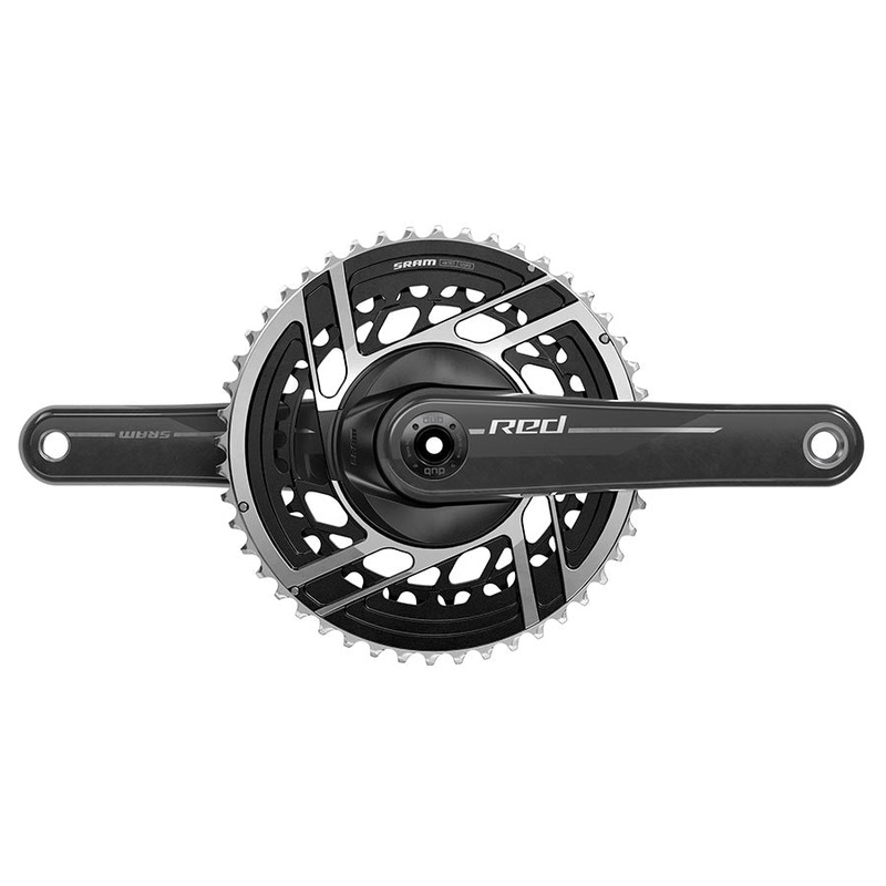 RED Crankset – 167.5mm 2x 12-Speed 50/37t 8-Bolt Direct Mount DUB Spindle Interface Natural Carbon E1