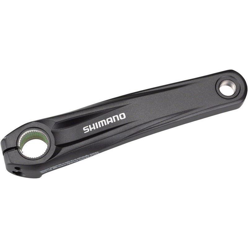 STEPS FC-E8000 Ebike Crank Arm Set – 165mm Black