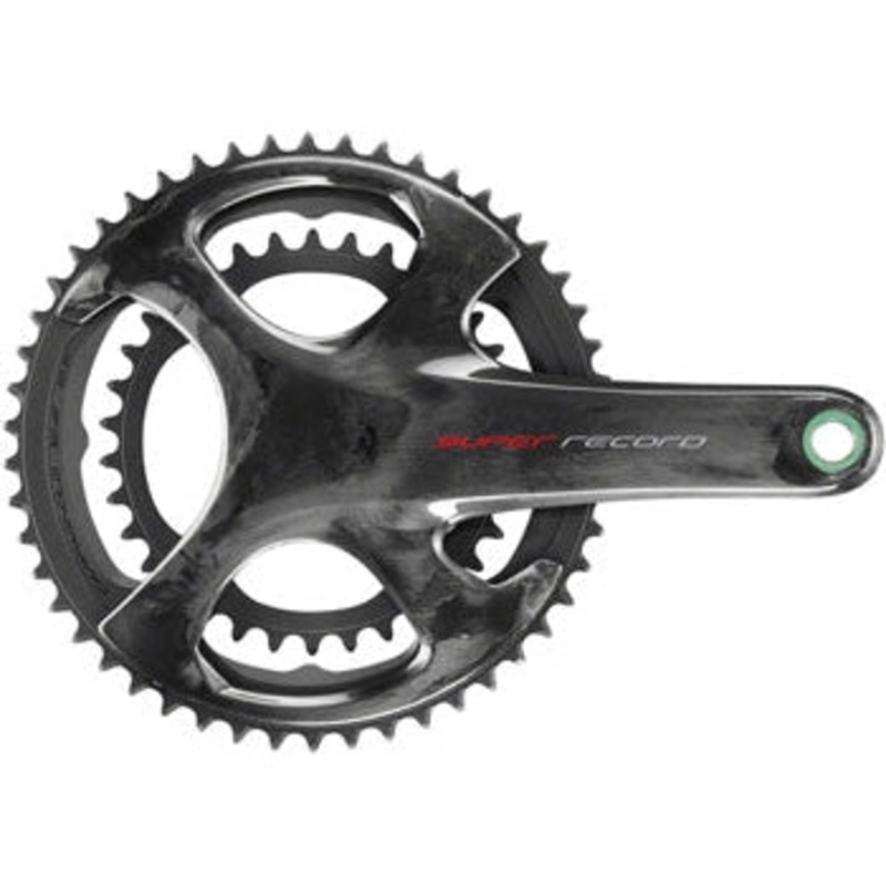 Super Record Bicycle Crankset – 170mm, 12-Speed, 53/39t, 112/146 Asymmetric BCD, Campagnolo Ultra-Torque Spindle Interface, Carbon