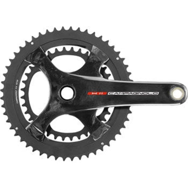 H11 Bicycle Crankset – 175mm, 11-Speed, 50/34t, 112/146 Asymmetric BCD, Campagnolo Ultra-Torque Spindle Interface, Carbon