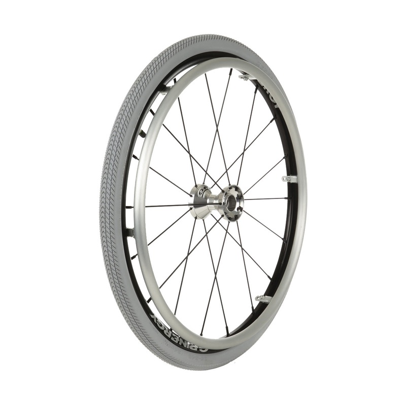 K1079P Wheelchair Tire 24 x 1-3/8 Gray