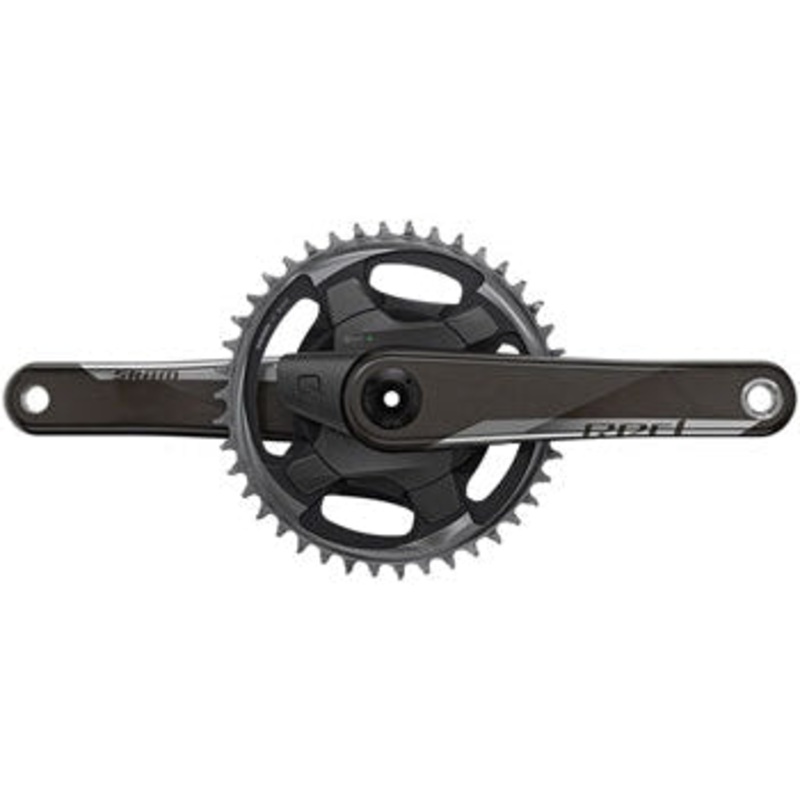 RED 1 AXS Power Meter Bicycle Crankset – 172.5mm, 12-Speed, 40t, Direct Mount, DUB Spindle Interface, Natural Carbon, D1