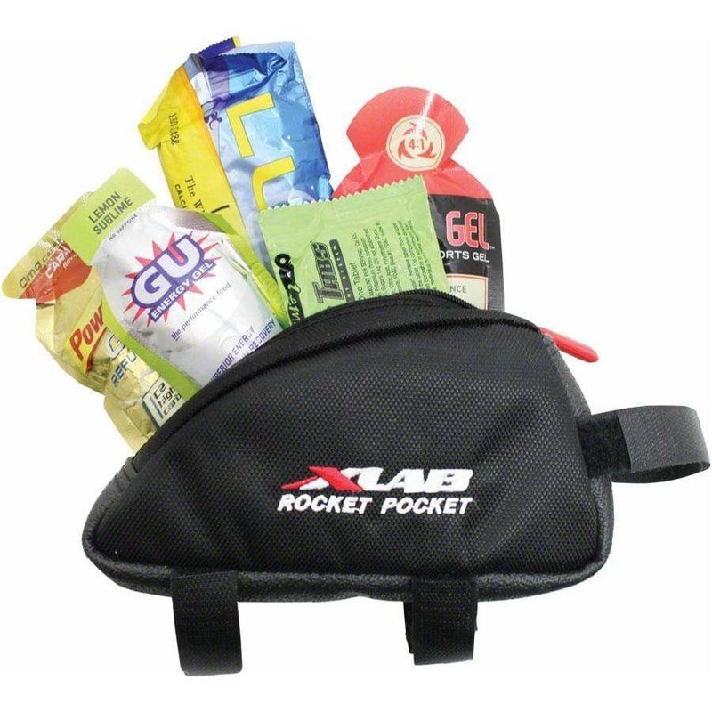 Rocket Pocket Top Tube/ Stem Bag: Black