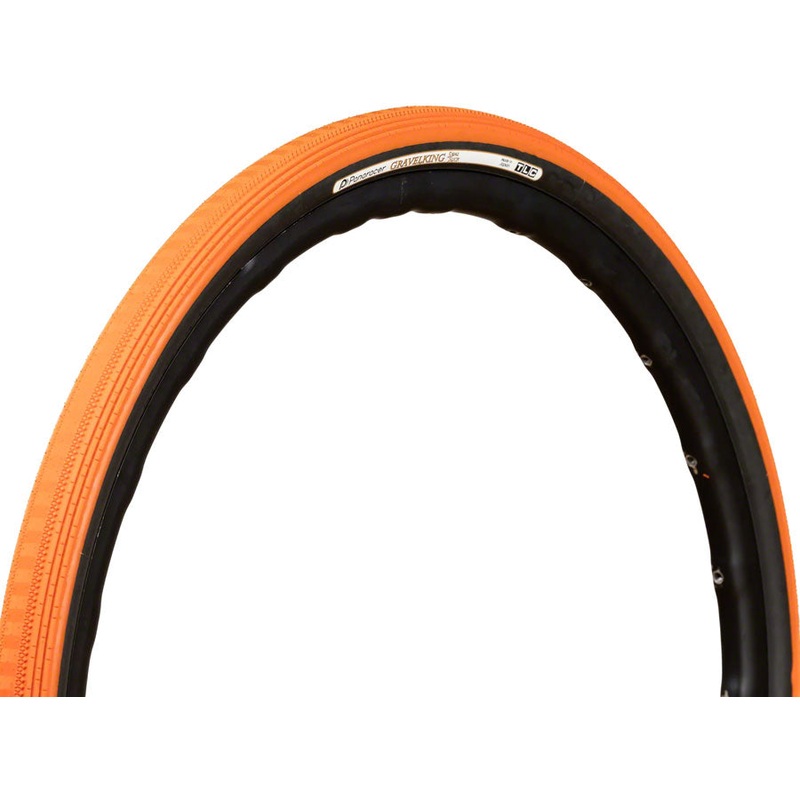GravelKing SS Tire – 700 x 32 Tubeless Folding Sunset Orange/Black
