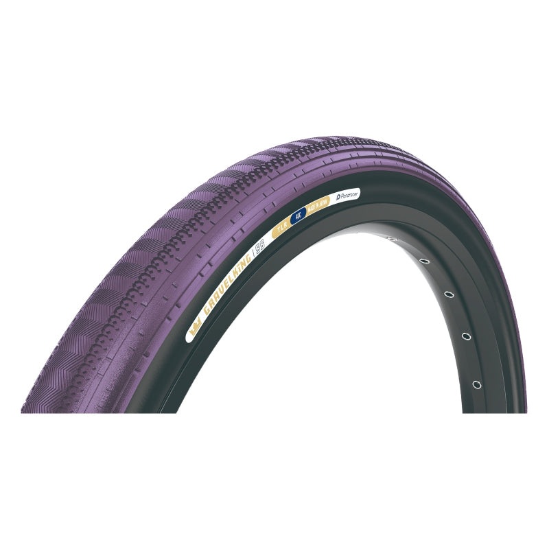 GravelKing SS Tire – 700 x 45 Tubeless Folding Purple/Black