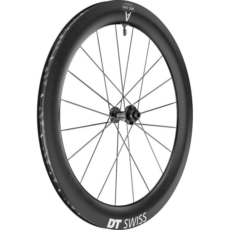 ARC 1400 DiCut 65 Front Wheel – 700 12 x 100mm Center-Lock Black