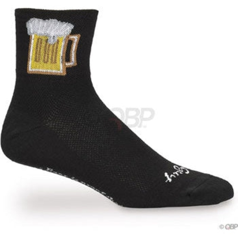 Classic Beverage Bike Socks – Black